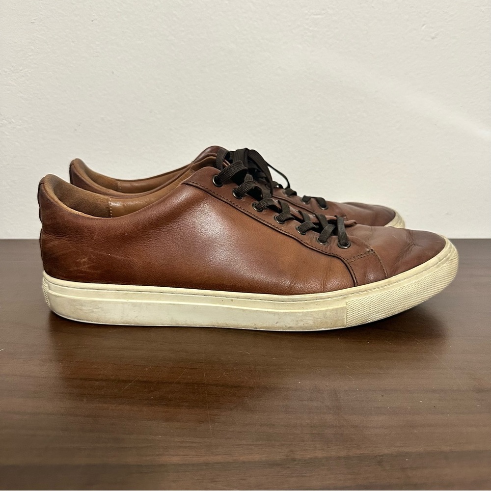 Thursday Brown Leather Shoes Size 12